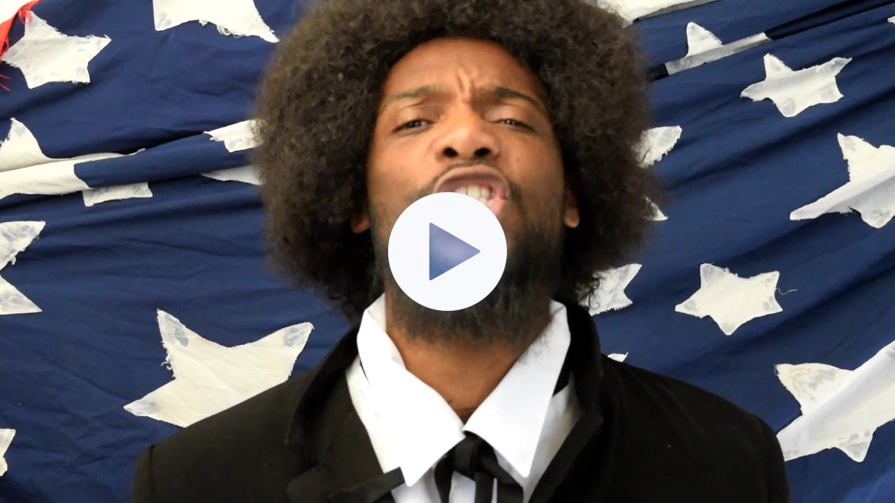 Frederick Douglass With Sojourner Truth Reenactment