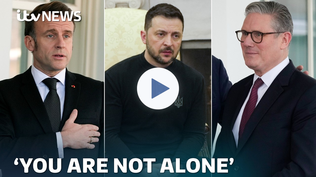 How the world reacted to Trump's outburst at Zelenskyy | ITV News