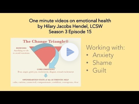 Season 3 Episode 15: Healthy shame versus toxic shame