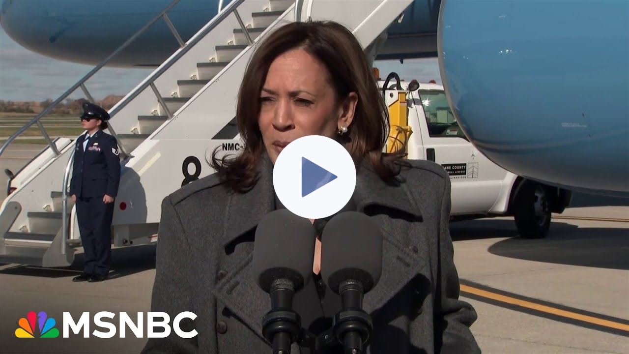 Harris condemns Trump's 'violent rhetoric' about Liz Cheney