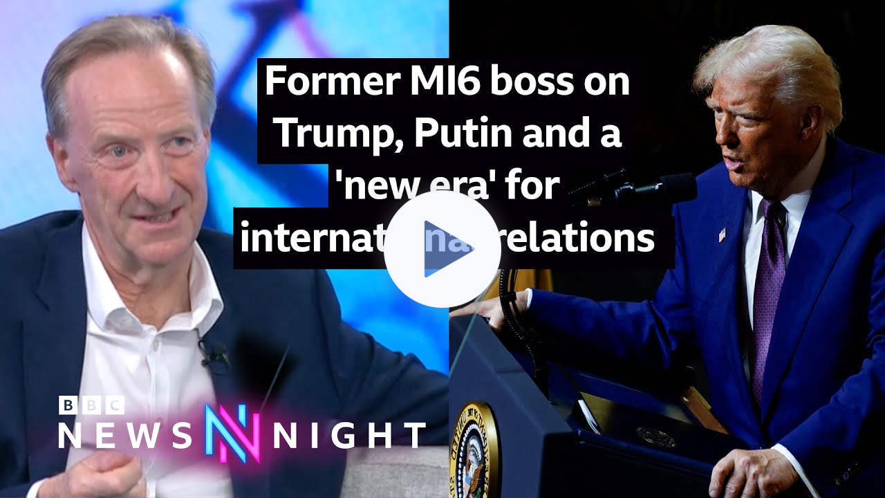 Former MI6 boss on Trump, Putin and a 'new era' for international relations