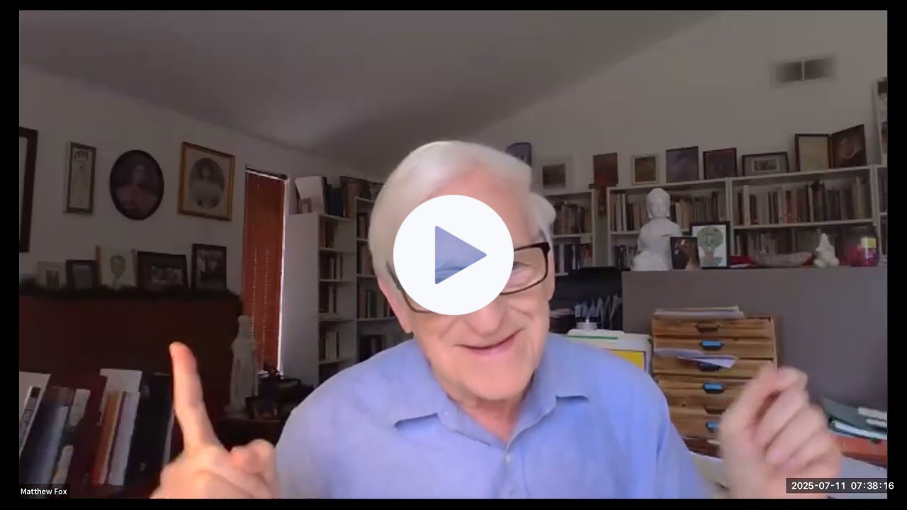 Embracing Creation:Rev. Dr. Matthew Fox on Theology and Cosmology