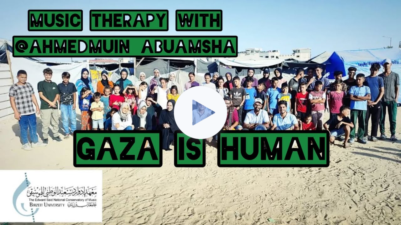 Gaza is Human: Episode 11 (Music Therapy with Ahmed Muin​⁠​⁠​⁠​⁠)