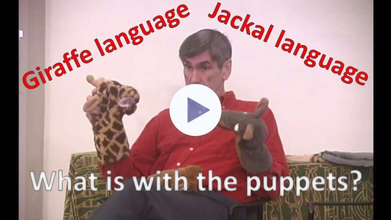 Giraffe Language and Jackal Language | Nonviolent Communication explained by Marshall Rosenberg