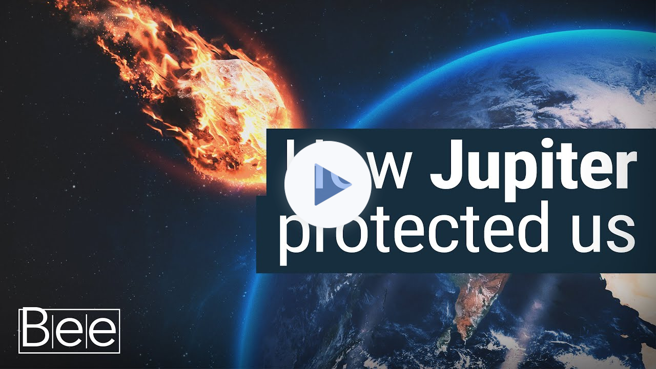 How Jupiter Protected Mankind on Earth