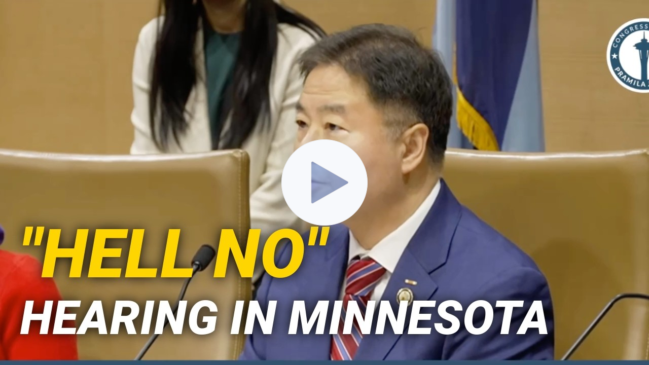 Minnesotans said "HELL NO" | Rep. Ted Lieu at MINNESOTA HEARING
