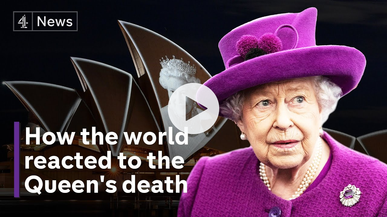 Tributes to Queen Elizabeth II ring out across the world