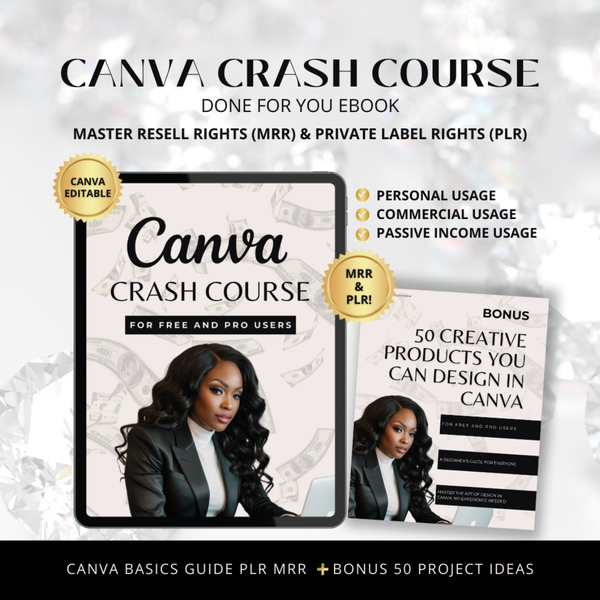 Canva Crash Course eBook for free and pro users