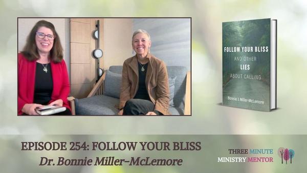 Eileen, Bonnie, and book cover of "Follow Your Bliss" 