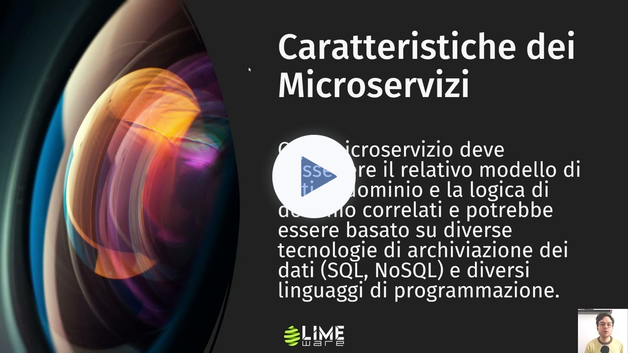 Kubernetes Fondamenti - Microservizi