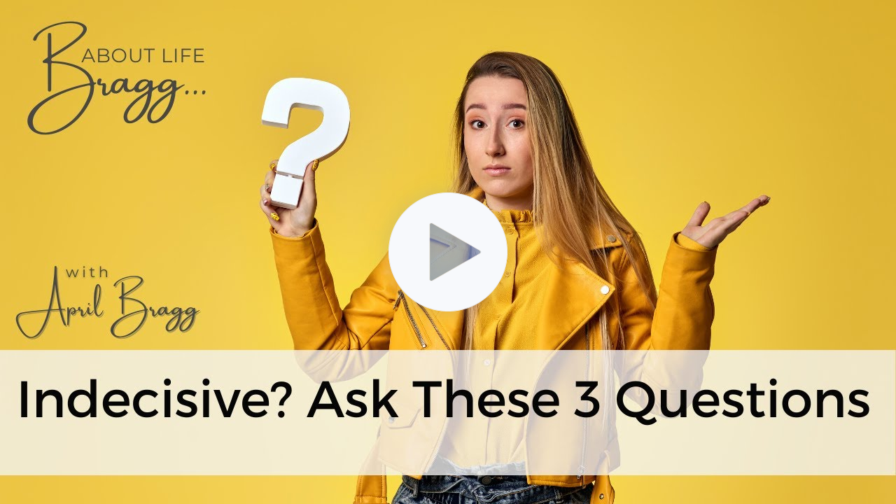 Indecisive? How I Make Better Faster Decisions with 3 Questions