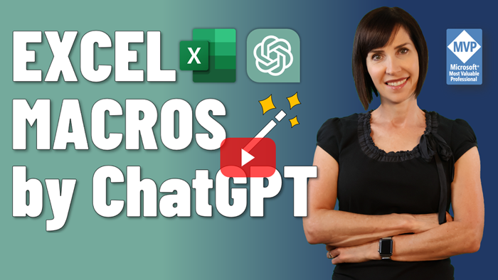 Excel macro by Chat GPT