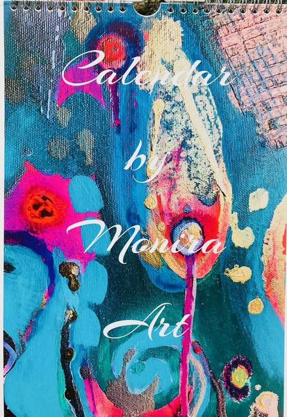 Monira with Florida Painting in hands