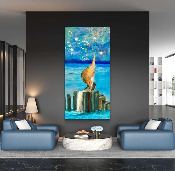 Florida Meer mit Sonnenuntergang