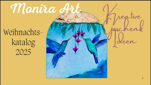 Monira with Florida Painting in hands