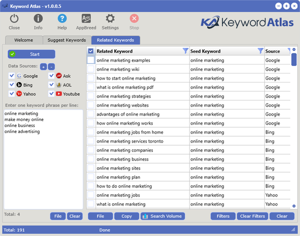 Get Even More Related Keywords!