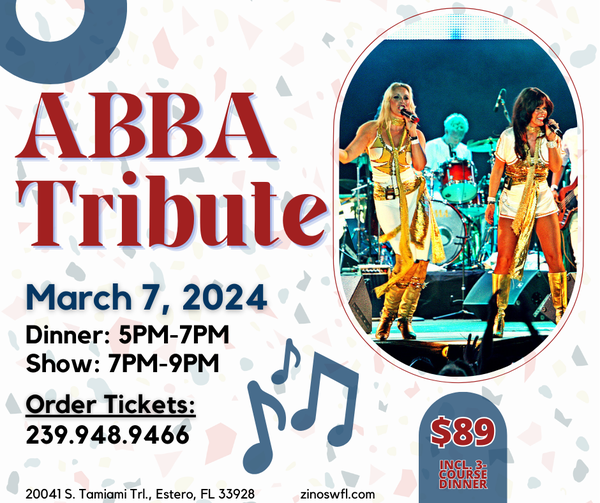 Abba Tribute Show March 7, 2024