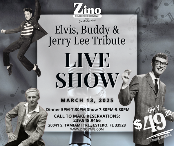 Elvis, Buddy & Jerry Lee Tribute Show