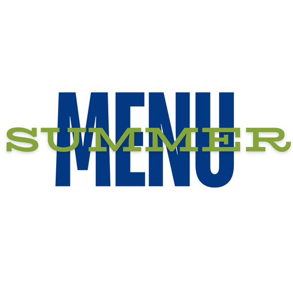 New summer menu