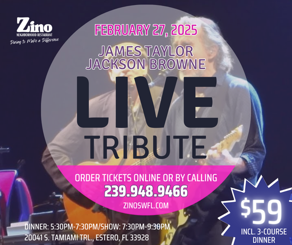 James Taylor and Jackson Brown Tribute Night