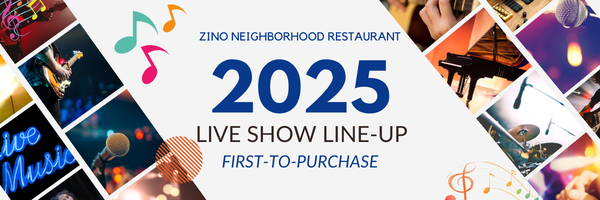 2025 Live Show Line-up First-To-Purchase Program