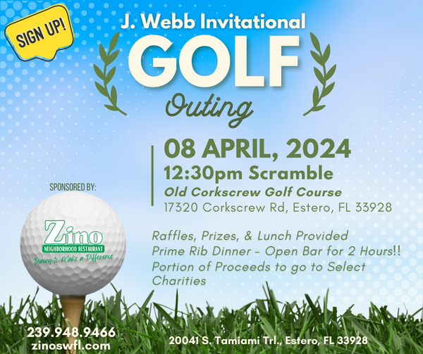 J. Webb Golf Invitational sponsored by Zino Neighborhood Restaurant
