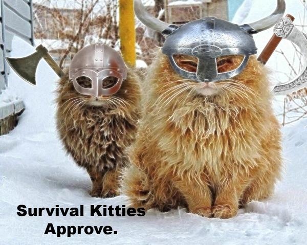 Survival Kitties Approved!