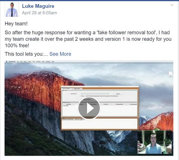 Talk about continued support - the developer just built and GAVE AWAY a tool to remove fake and spam accounts from your instagram... Use coupon instacoffee to reduce lifetime option
