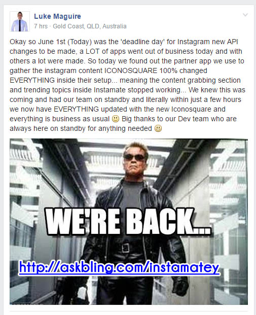 Talk about continued support - the developer just built and GAVE AWAY a tool to remove fake and spam accounts from your instagram... Use coupon instacoffee to reduce lifetime option