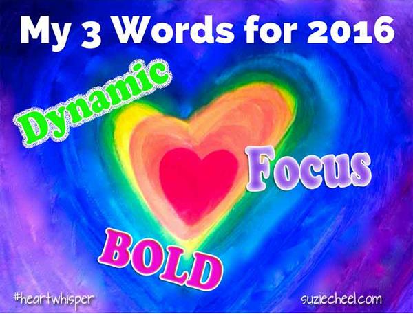 My 3 words for 2016