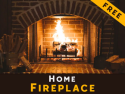 Home Fireplace - Fire Videos on Screen