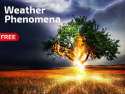 Weather phenomena screensaver