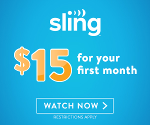 Sling TV - $15 First Month