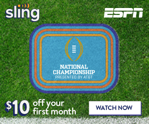 Sling TV - $10 off