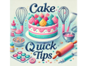 Cake Quick Tips