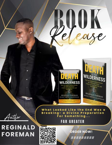 Pre-order Death in The Wilderness by Reginald Foreman Today!
