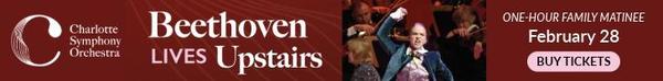 beethoven lives upstairs at charlotte symphony orchestra