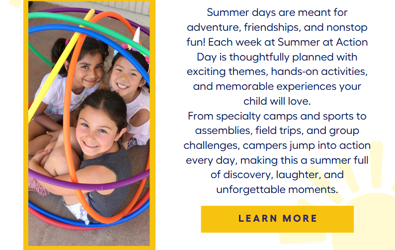 Action Day  Summer Camp