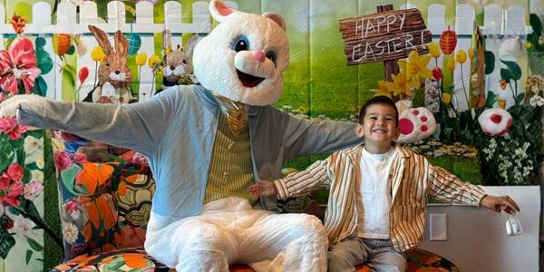 Pinstripes Bunny Brunch