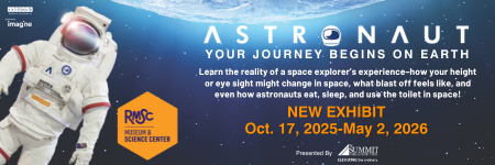 Astronaut exhibit at the RMSC