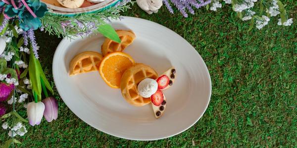 Pinstripes Bunny Brunch