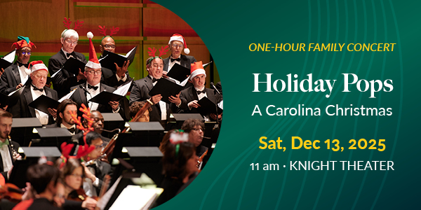 Holiday Pops Dec. 13 Charlotte Symphony