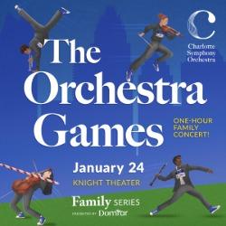 the orchestra games - january 24 - with the Charlotte symphony