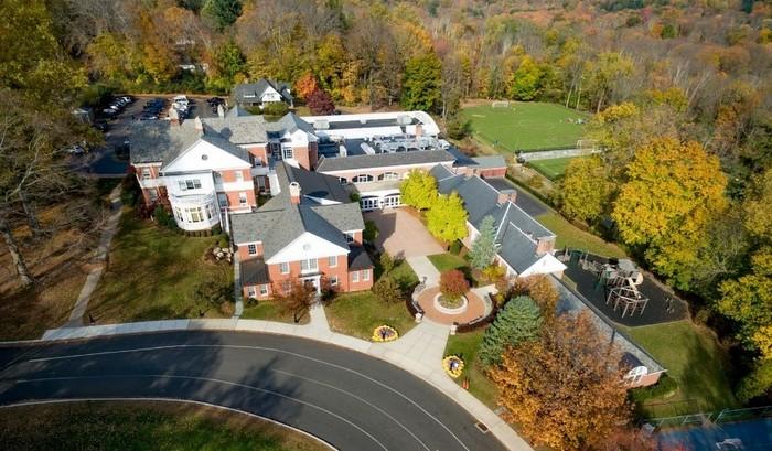 FCDS Campus Aerial View