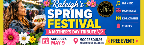 Raleigh's Spring Festival May 9