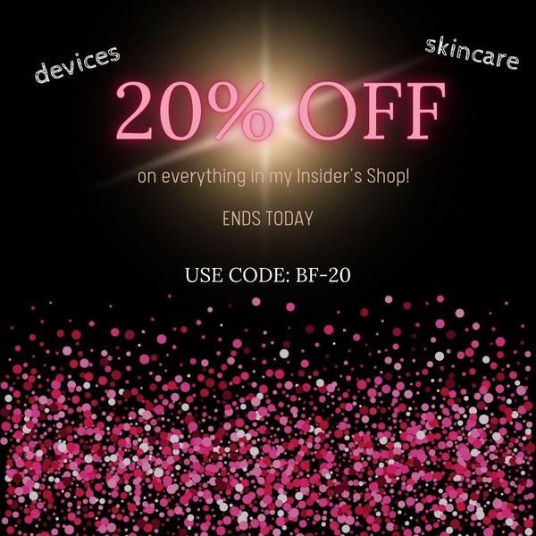 BLACK FRIDAY SALE CODE - BF-20