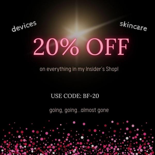 BLACK FRIDAY SALE CODE - BF-20