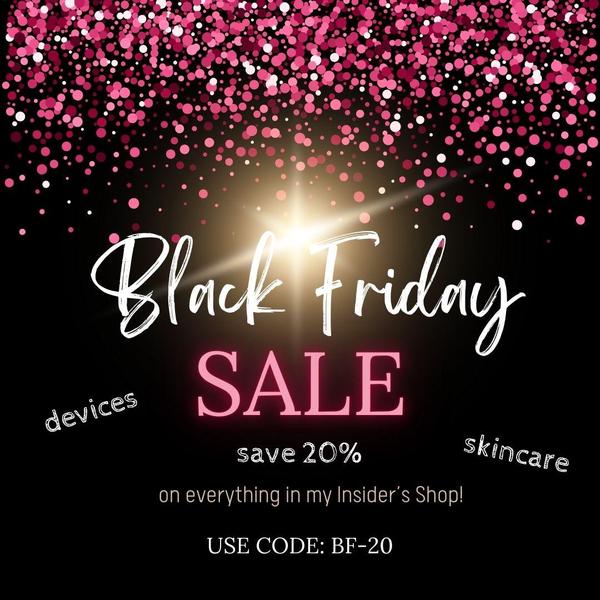 BLACK FRIDAY SALE CODE - BF-20