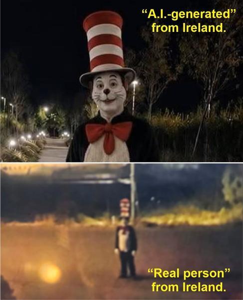 Fake: sharper than reality.