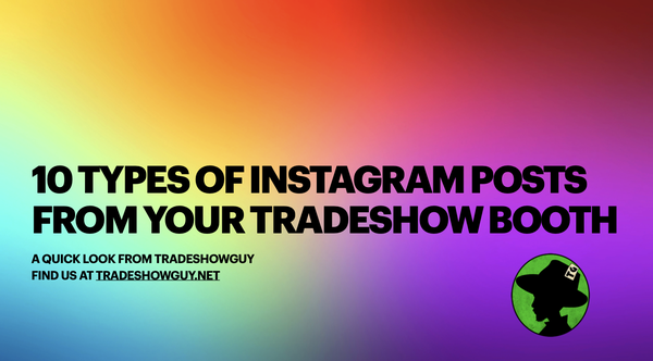 Instagram at tradeshows